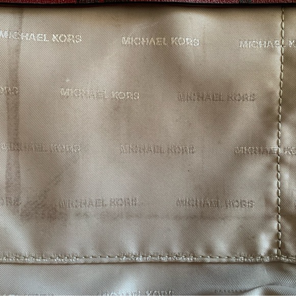 Michael Kors Cherry Lace Leather Purse - Picture 9 of 13